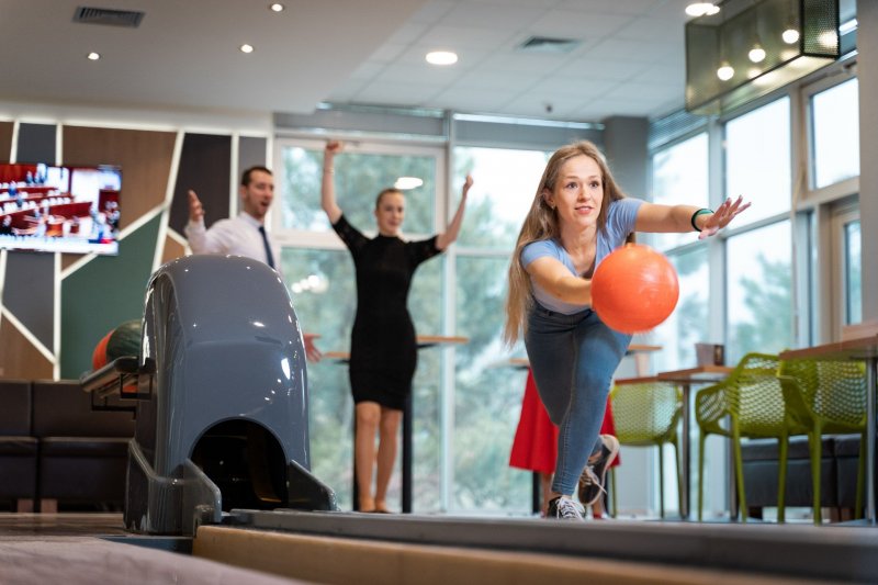 Bowlingové dráhy v Trinity hotels