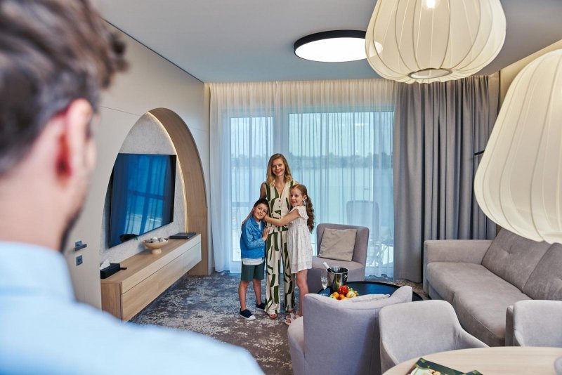 Rodinka v apartmáne - Leto v apartmáne Hotel Senec