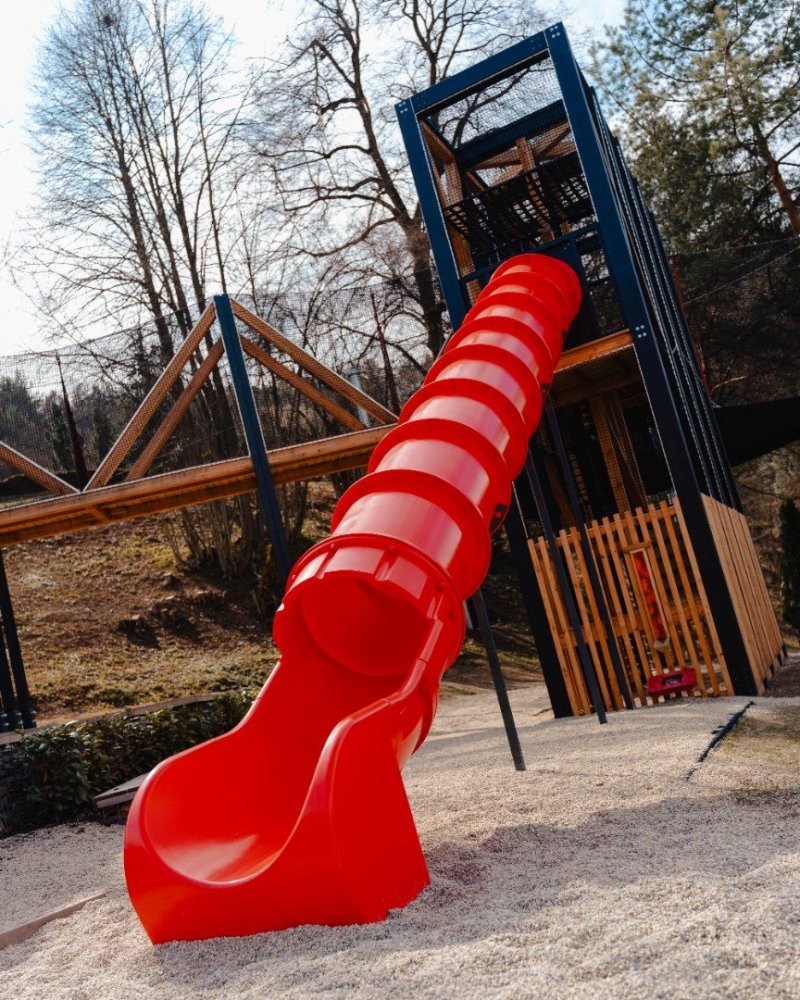 Nové detské ihrisko v Hoteli Sitno